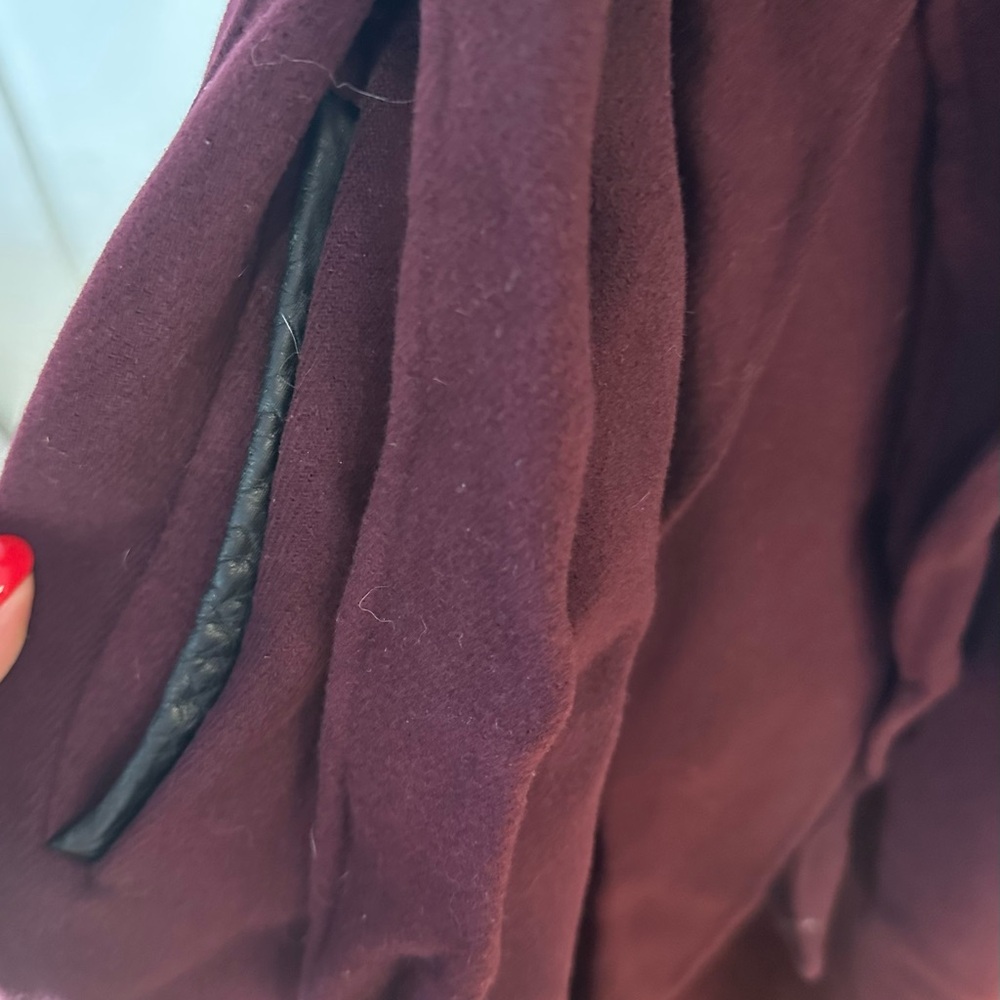 MACKAGE Mai Coat in Wine XS - Picture 8 of 9